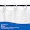 Kenney Mfg Rust-Proof Smooth Plastic Shower Curtain Rings, Set of 12, Clear KN61218V2 - alternate 7